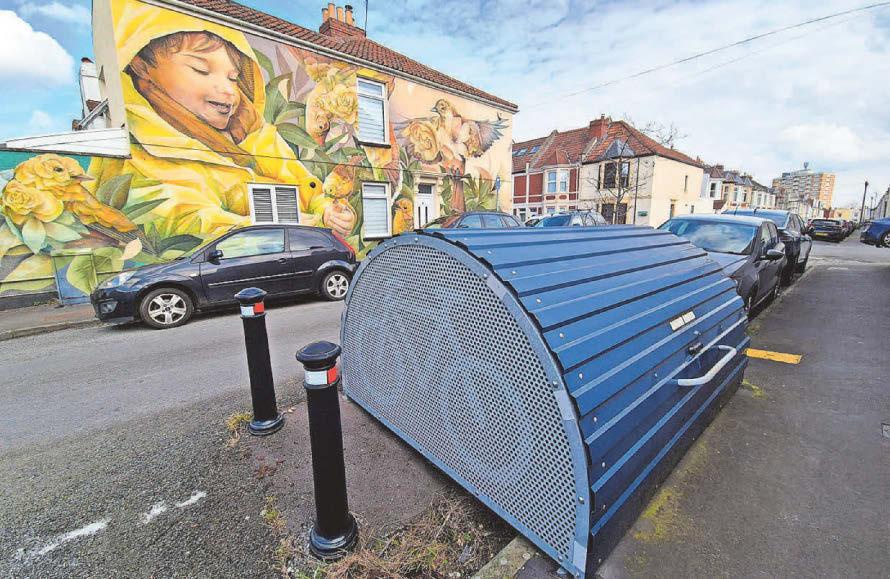Transport Hundreds more cycle hangars to be installed across city