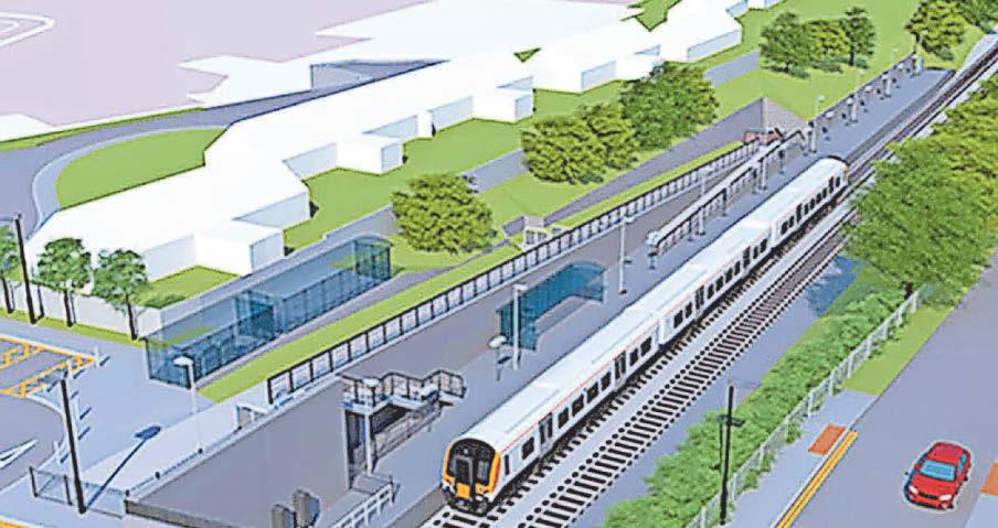 Rail line to be cleared ahead of construction starting