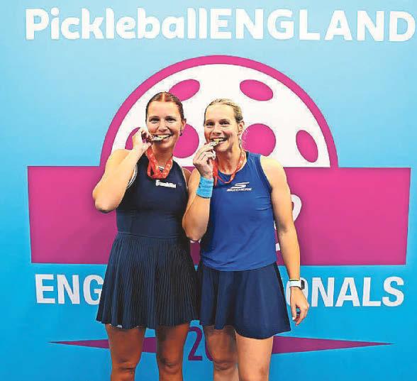 Pickleball Thaddea thrilled with double medal success at Nationals