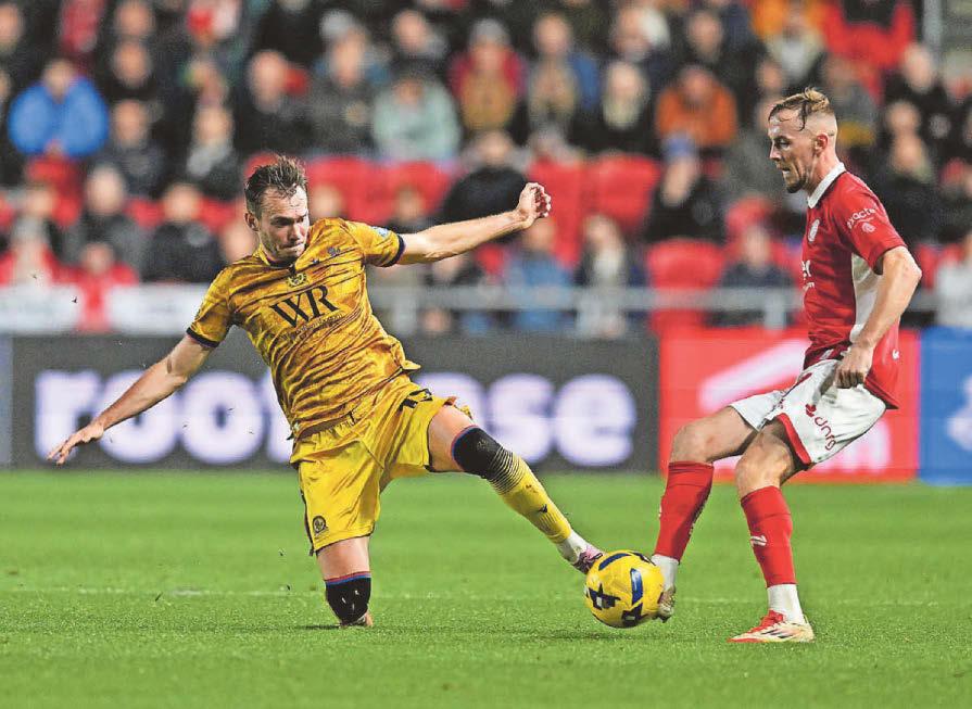 Football Injury-hit Robins hit by new worries to Sykes and Borges