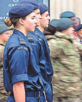 Crowds gather to remember sacrifice