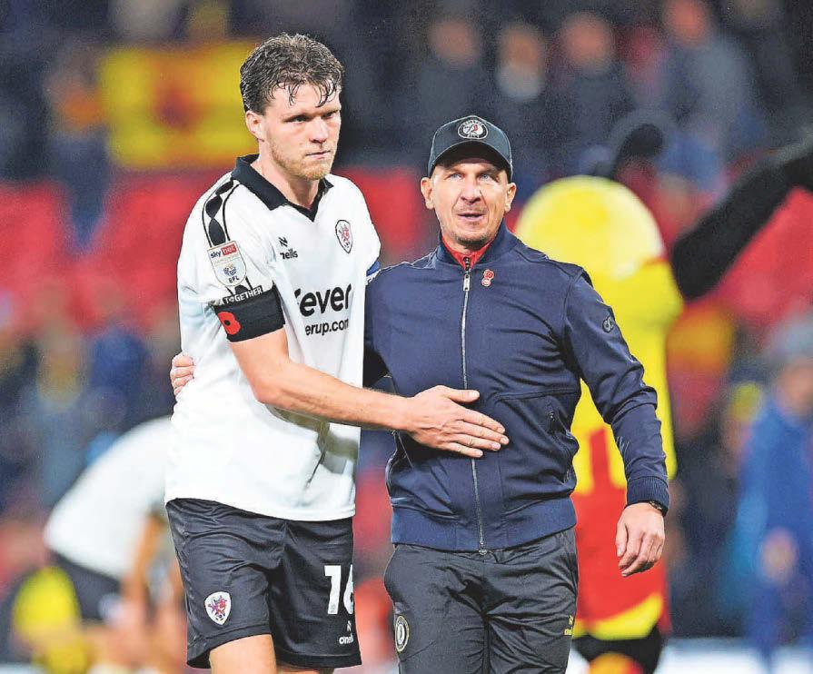 Football It's time for my players to rest and recover, says Robins boss