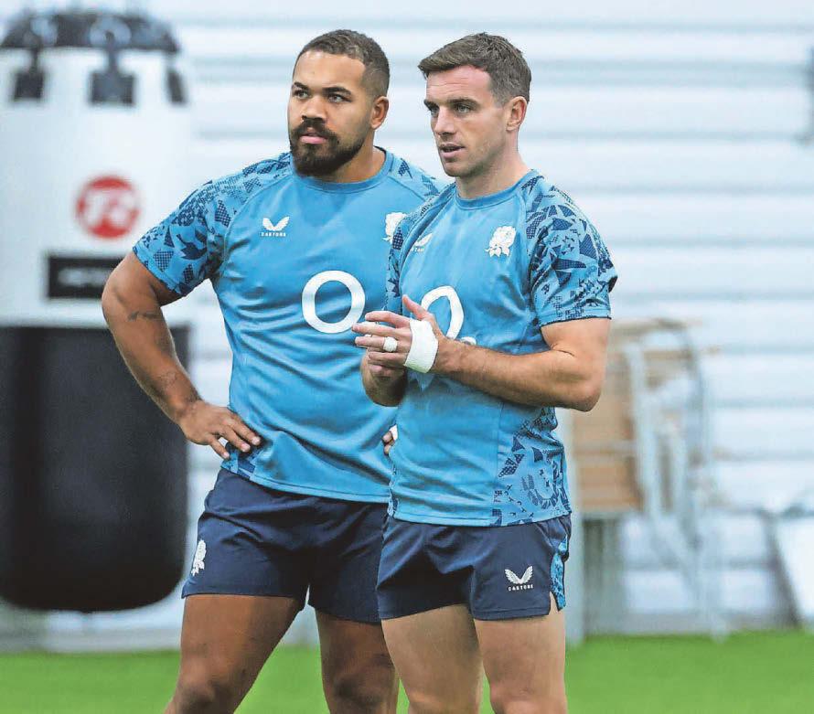 Rugby Ford's returns at No 10 as England chase rare All Blacks win