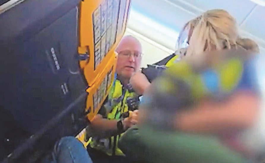 Trouble on plane Drunk passenger causes disruption on Bristol flight