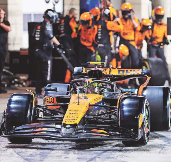 Formula One Title race going to the wire after Norris finishes fourth