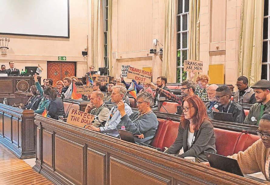 'Respect all views' Call for courtesy in council meetings amid trans row
