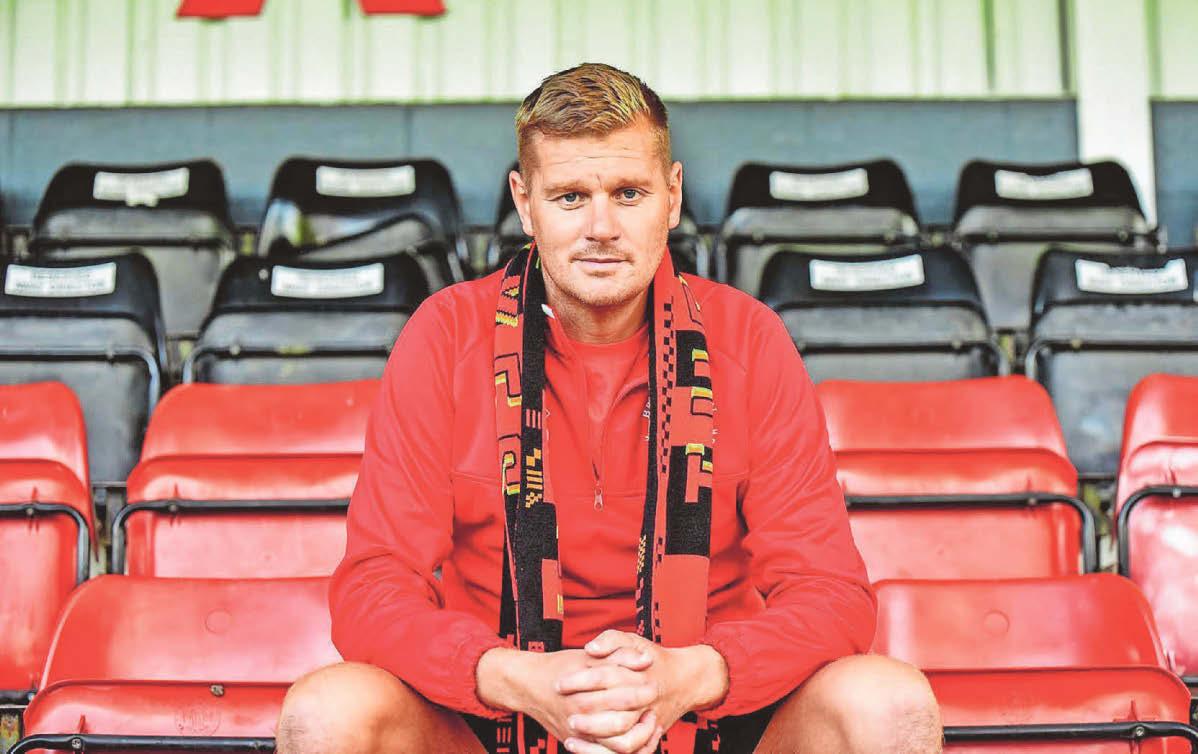 Jewson/Hellenic We're starting now to see the real Brislington, says manager Lewton