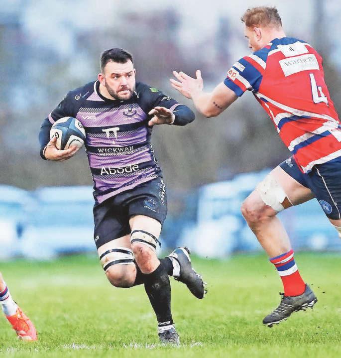 Rugby Clifton's winning streak in National One ended by Tonbridge