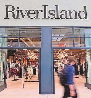 River Island's £125m losses before rescue