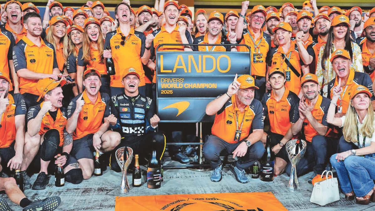 Formula One There were times when I drove at a level others couldn't match, says Lando