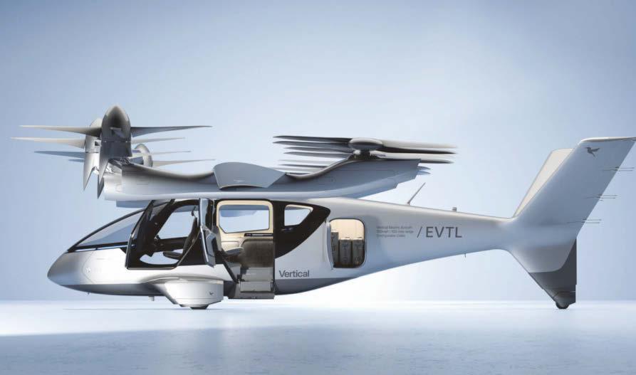 Flying taxis City firm hopes to start airport routes from 2028