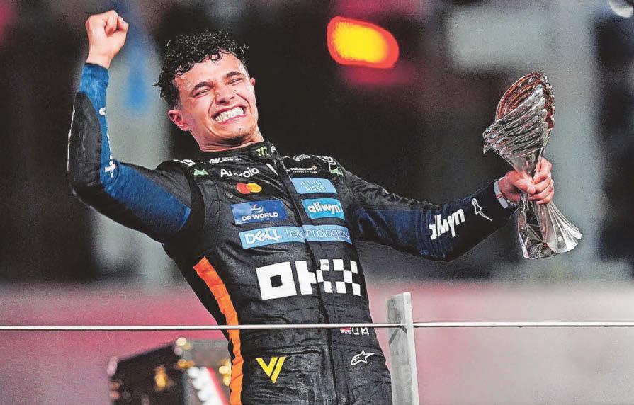 ‘Honour Lando’ Call to give F1 world champ freedom of the city