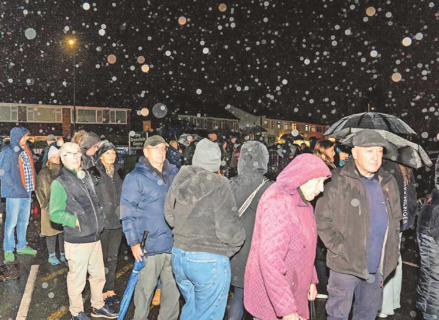 Hundreds of residents battle plans to build homes