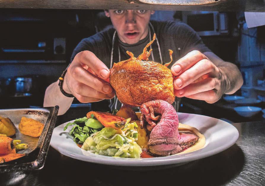 Pub's Sunday roast bookings for year sell out in minutes