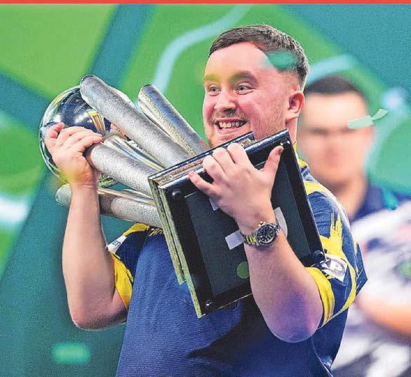 Darts Littler hungry for more World Championship glory