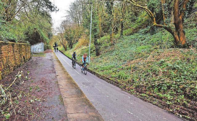 Safety 20 CCTV cameras planned for cycle path