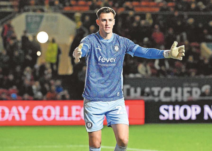 Football Vitek could be back in goal for Robins against Oxford