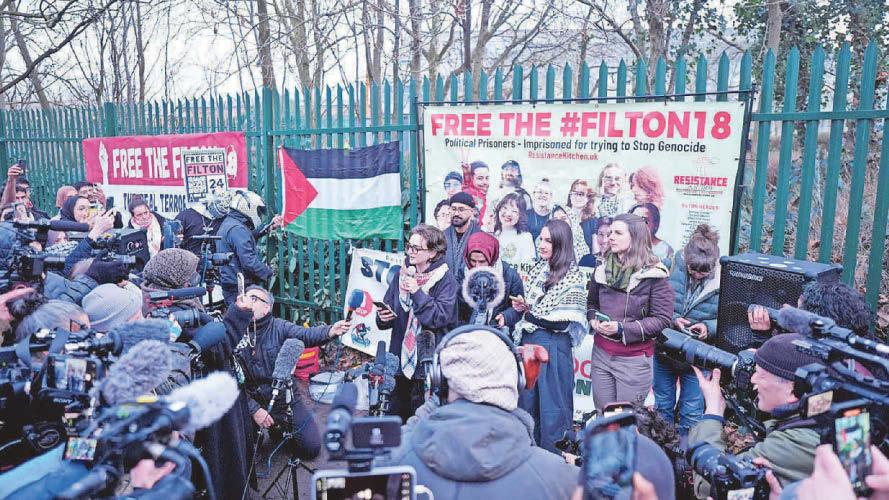 'I'm so proud of them' Families speak out after activists cleared