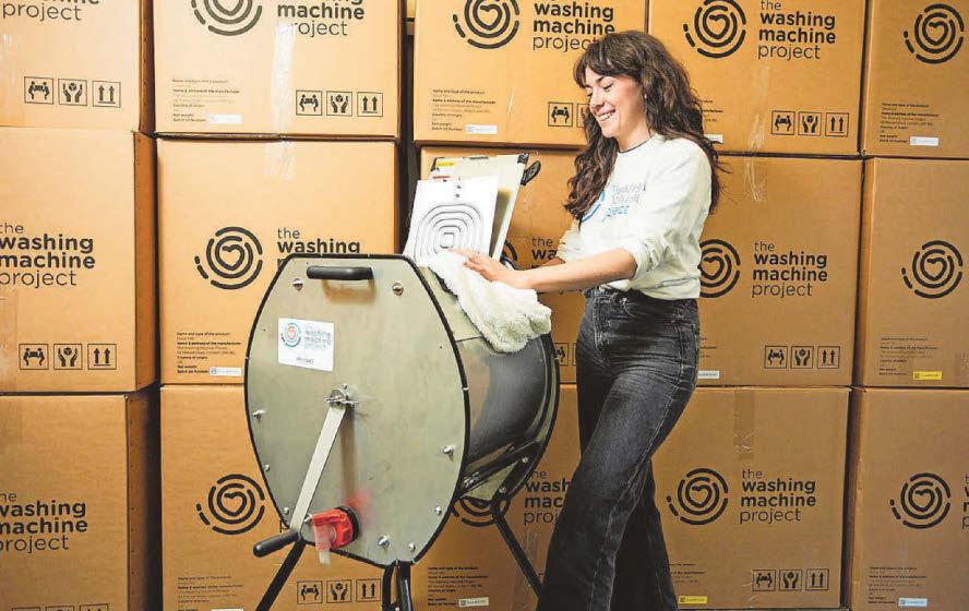 'Huge need' City-made washing machines to help war-hit Gaza