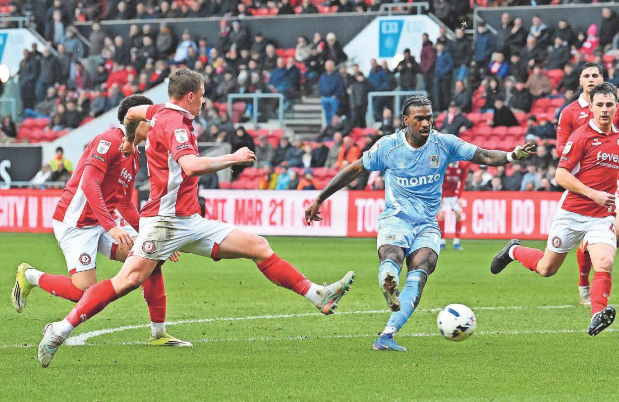 More frustration for Robins as clinical Coventry march on