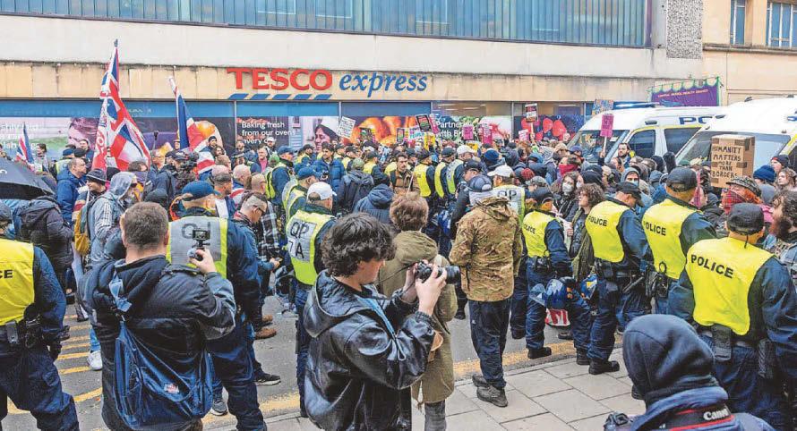 'Some attendees do not align with our mission' 'Patriots' apologise