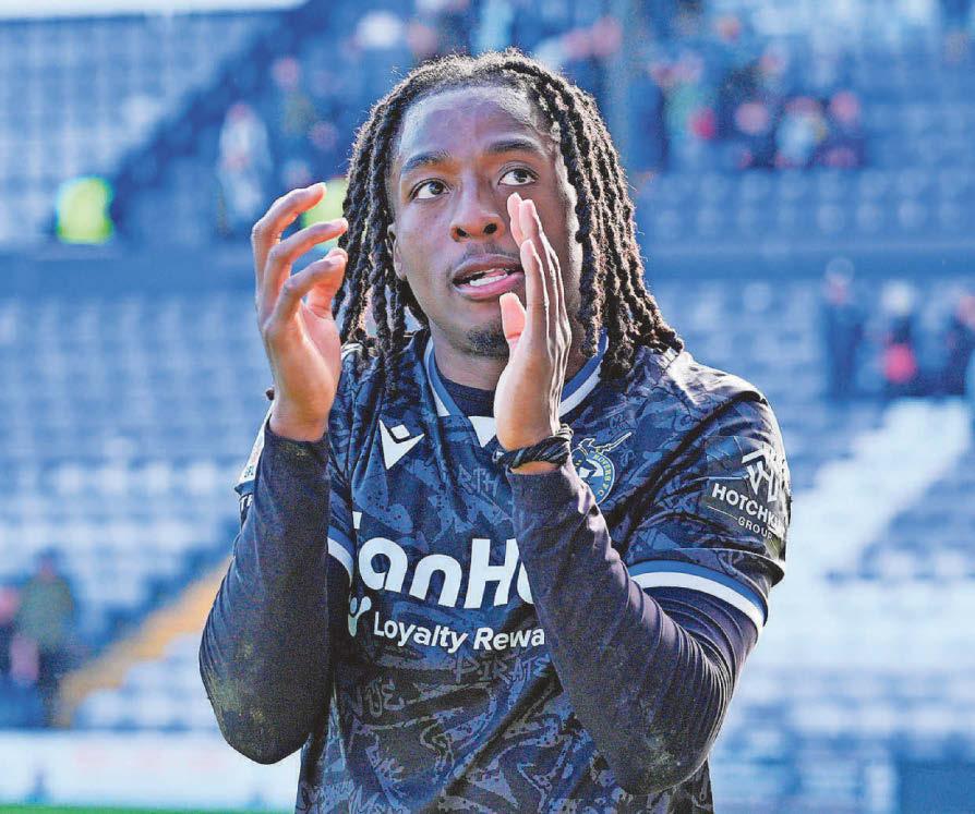 Football Promise delighted to ease his frustration with scoring return