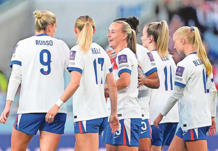 Women's football I'm very positive we will qualify, says Wiegman