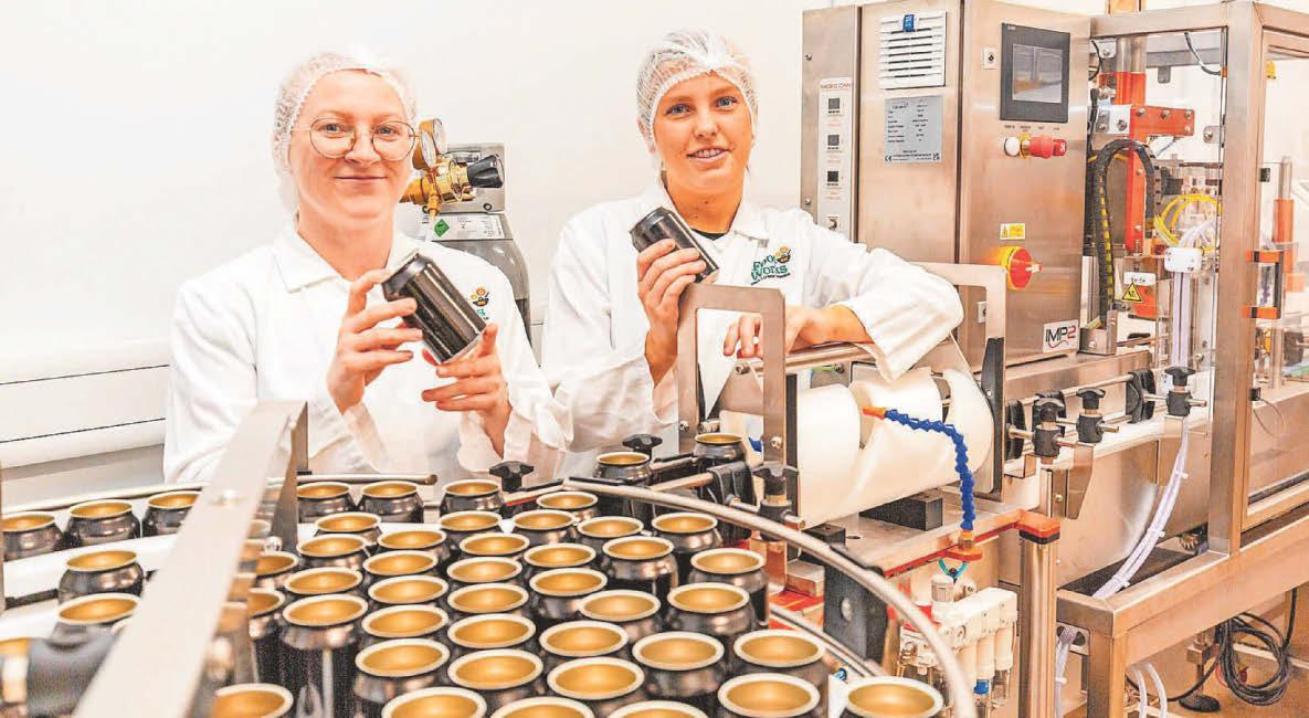 Canning line boosts firms at food innovation hub