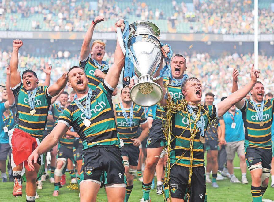 Rugby Furbank hails Hendy after his two tries seal title for Saints