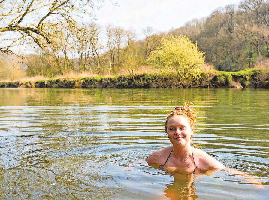 Being married to a river is pretty fluid, says Meg