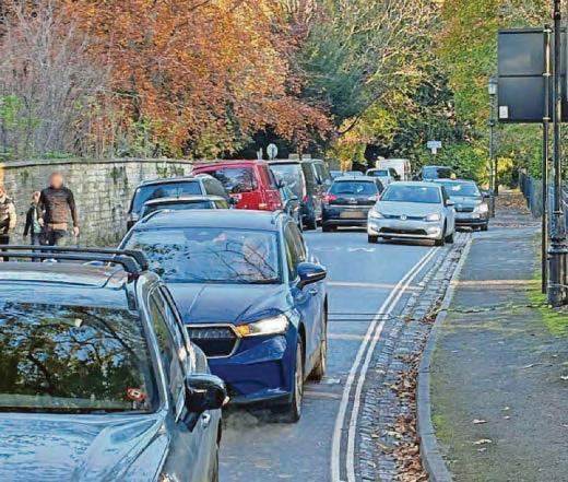 Trial 'not safe' as traffic going past school increases