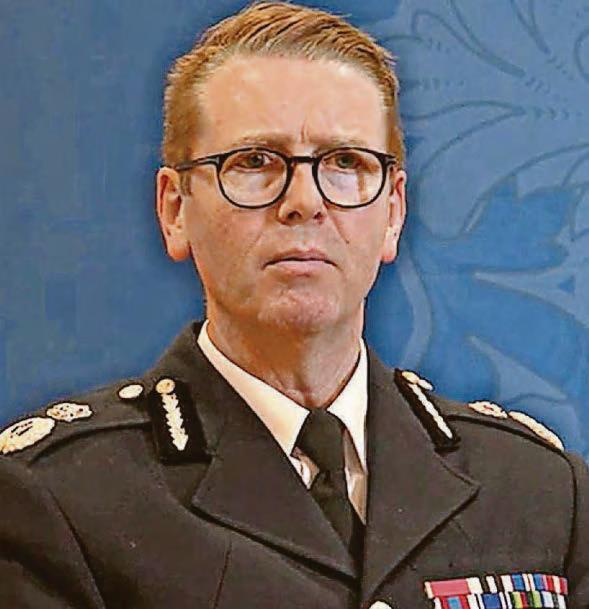 No prosecution for suspended chief constable