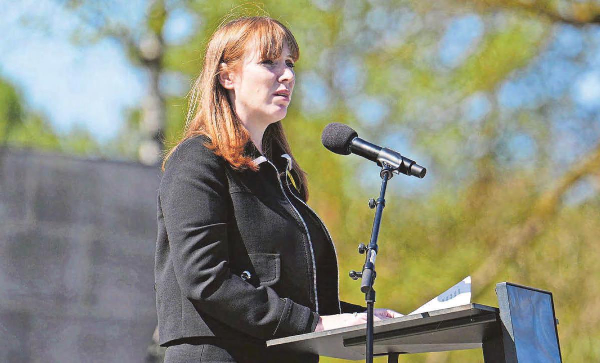 Commemoration at Bergen-Belsen Memorial