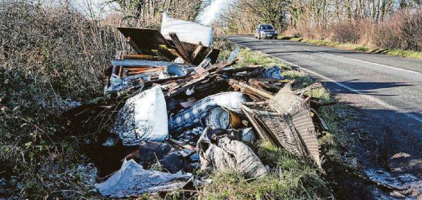 Councils told to get 'aggressive' on fly-tipping