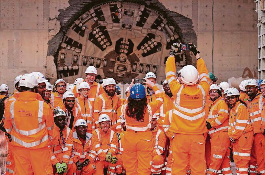 A breakthrough for HS2 as tunnel hits milestone