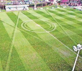 Pitch perfect! Groundsman's mow creations break internet