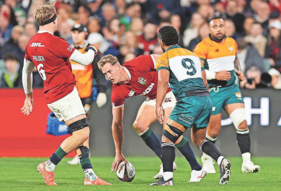 Scots stand out as rampant Lions tear Invitational XV apart