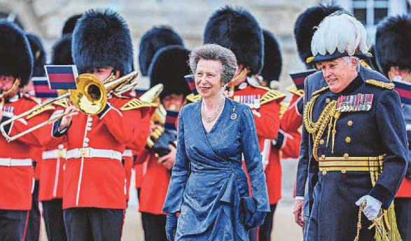 Princess Royal rocks up for musical spectacular