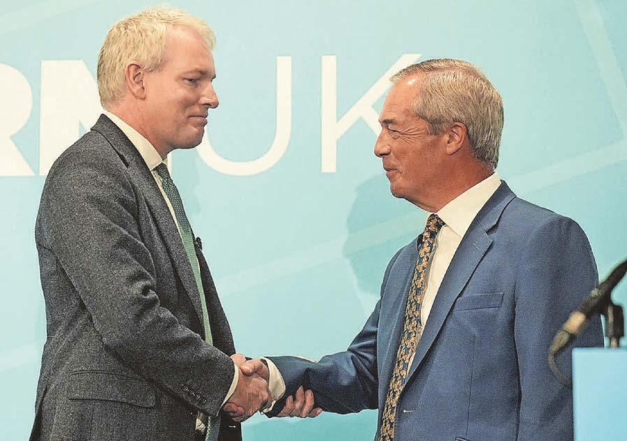 Tories ‘over’, claims West MP defecting to Reform