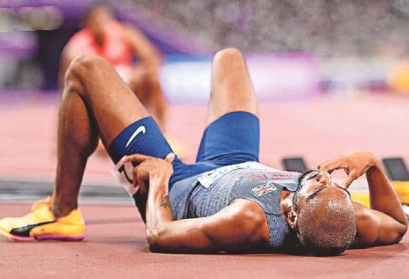 Kipyegon shows class as Brits fall by the wayside