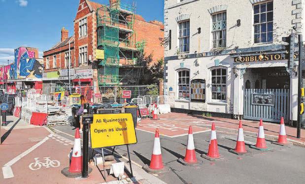 Street party on hold as roadworks continue