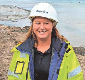 Sea defence works pulling in the crowds