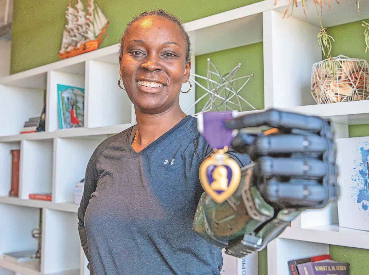 Real-life hero first to get new bionic arm