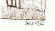 Banksy sketch from Simpsons show for sale