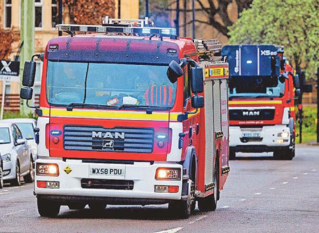 Cooking oil put to test as fuel for fire engines