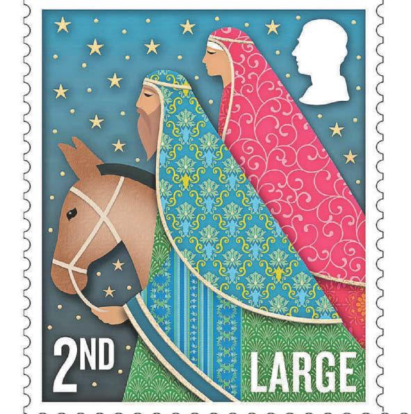 Festive stamps arrive early – but will the post?