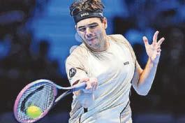 Fritz outlasts Mussetti at ATP Finals