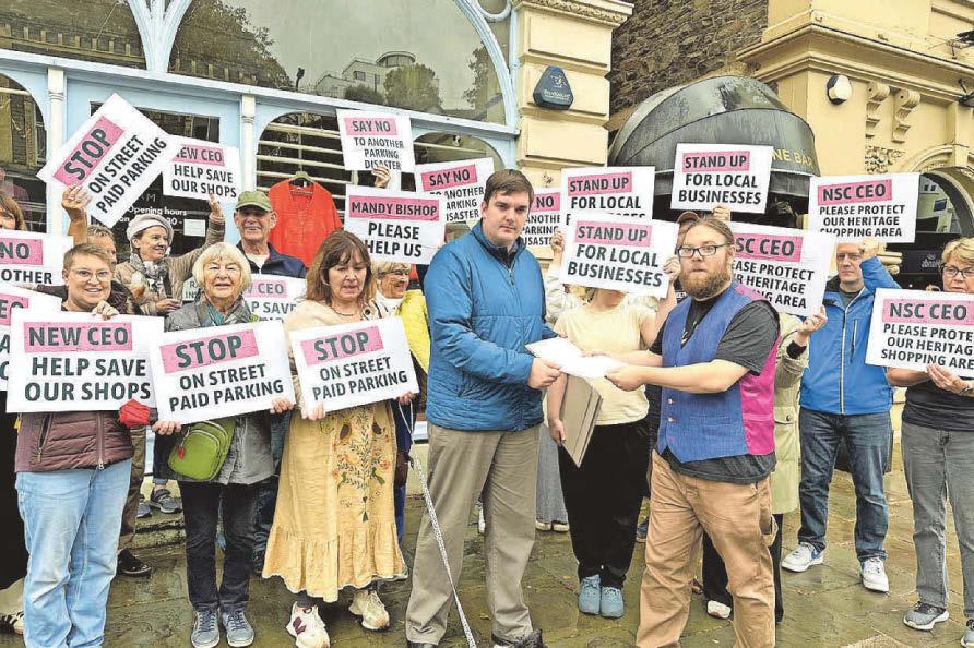 Empty shops 'inevitable' if public charged to park