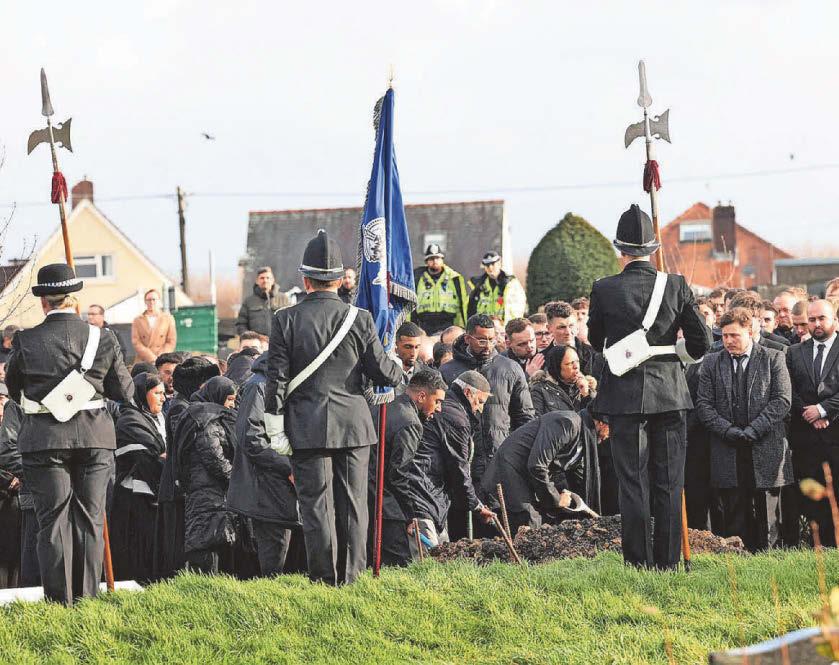 Hundreds attend funeral of PC who died on night out