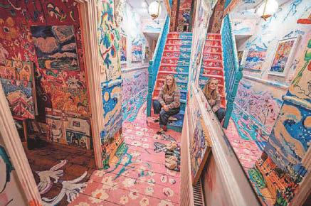 Home turned into live-in artwork is yours for £2m